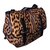 Yves Saint Laurent Borse Stampa leopardo Vitello simile a un vitello  ref.11318