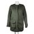 The Kooples Coats, Outerwear Olive green Cotton  ref.11338
