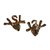 Yves Saint Laurent Earrings Golden  ref.11363