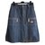 Dolce & Gabbana Skirts Blue Cotton  ref.11380