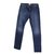 Des Petits Hauts Pants, leggings Blue Cotton  ref.11576