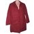 Burberry Trench coats Red Cotton  ref.11731