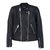 Maje Biker jackets Black Leather  ref.11824