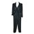 Yves Saint Laurent Pantsuit Black Wool  ref.9852