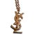 Yves Saint Laurent Pendant necklaces Golden  ref.9899