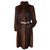 Sprung Frères Coats, Outerwear Brown Fur  ref.11872