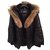 Mackage Coats, Outerwear Black Fur  ref.12020