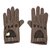 Autre Marque Gloves Brown Leather  ref.12433