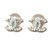 Chanel Earrings Silvery Silver  ref.12588