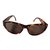 Yves Saint Laurent Oculos escuros Caramelo Plástico  ref.12626