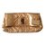 Louis Vuitton Clutch bags Golden Leather  ref.12716