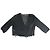 Autre Marque Schwarzes geknotetes Spitzen Top aus Acryl und Mohair S/M - Ansicht 2