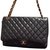 Chanel Handbags Black Leather  ref.12923