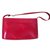 Calvin Klein Handtaschen Rot Leder  ref.12983