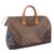 Speedy Louis Vuitton Handbags Brown Leather  ref.13032