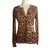 Dolce & Gabbana Malhas Estampa de leopardo Seda  ref.13120