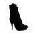 Stivali Givenchy in velluto nero con lacci - vista 2