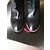 Autre Marque Botas Cosmopolitan de cuero negras estilo rock cowboy Negro - vista 3