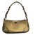 Prada Handtaschen Golden Leder  ref.13402