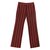 Louis Vuitton Pantalones, polainas Roja Algodón  ref.13425