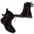 Louis Vuitton Ankle Boots Black Patent leather  ref.13453