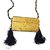 Yves Saint Laurent Clutch bags Golden Metal  ref.13733