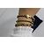 Set di 3 bracciali Oscar de la Renta in ottone dorato D'oro - vista 3