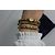 Set di 3 bracciali Oscar de la Renta in ottone dorato D'oro - vista 4