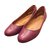 Yves Saint Laurent Zapatillas de ballet Púrpura Cuero  ref.13780