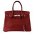 Birkin Hermès Handbags Red Exotic leather  ref.14066