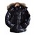 Autre Marque Coats, Outerwear Black Polyester  ref.14480
