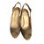 Christian Louboutin Sandals Taupe Leather  ref.14506