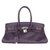 Birkin Hermès Bolsos de mano Púrpura Cuero  ref.14526