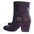 Robert Clergerie Bottines Cuir Marron  ref.14573