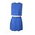 Vestido Tralala Claudie Pierlot de algodón azul - vista 2
