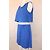 Vestido Tralala Claudie Pierlot de algodón azul - vista 8