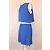 Vestido Tralala Claudie Pierlot de algodón azul - vista 9