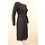 Tara Jarmon Ramy Kleid schwarz Viscose - Ansicht 10