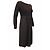 Tara Jarmon Ramy Kleid schwarz Viscose - Ansicht 4