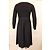 Tara Jarmon Ramy Kleid schwarz Viscose - Ansicht 7