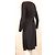 Tara Jarmon Ramy Kleid schwarz Viscose - Ansicht 8