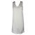 Vestido Sandro Creme de Linho e Seda Cru