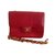 Timeless Chanel Pochette Rosso Pelli esotiche  ref.14822