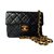 Timeless Chanel Handbags Blue Leather  ref.14860