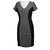 Autre Marque Dresses Black Grey Polyester Viscose  ref.14884