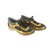 Chanel scarpe da ginnastica D'oro Pelle  ref.14964