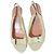 Salvatore Ferragamo Leder Pumps Beige