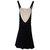 Chanel Dresses Black Wool  ref.15375