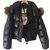 Moncler Coats Outerwear Black Polyamide  ref.15378