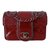Classique Chanel TIMELESS Cuir vernis Rouge  ref.15488